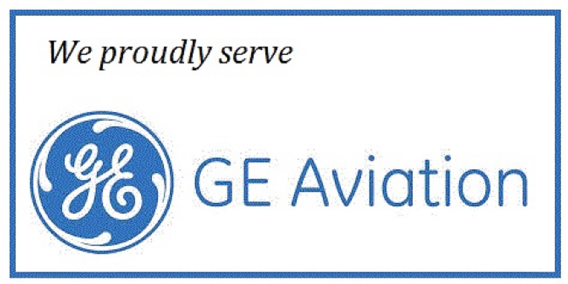 Proudly serving GE (Graphic not available)